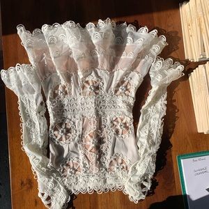 Ornate White Special Dress